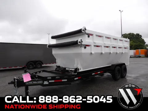 White 2026 Steel Pines Cargo 16' Roll Off Bin for sale in Cochran, GA