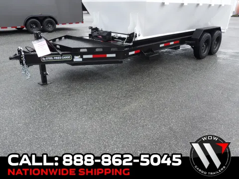 Black 2026 Steel Pines Cargo 16' BP Roll Off Trailer for sale in Cochran, GA