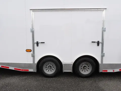 Another view of 2026 Steel Pines Cargo 8.5X28 Custom for sale in Cochran, GA at WOW Cargo Trailers