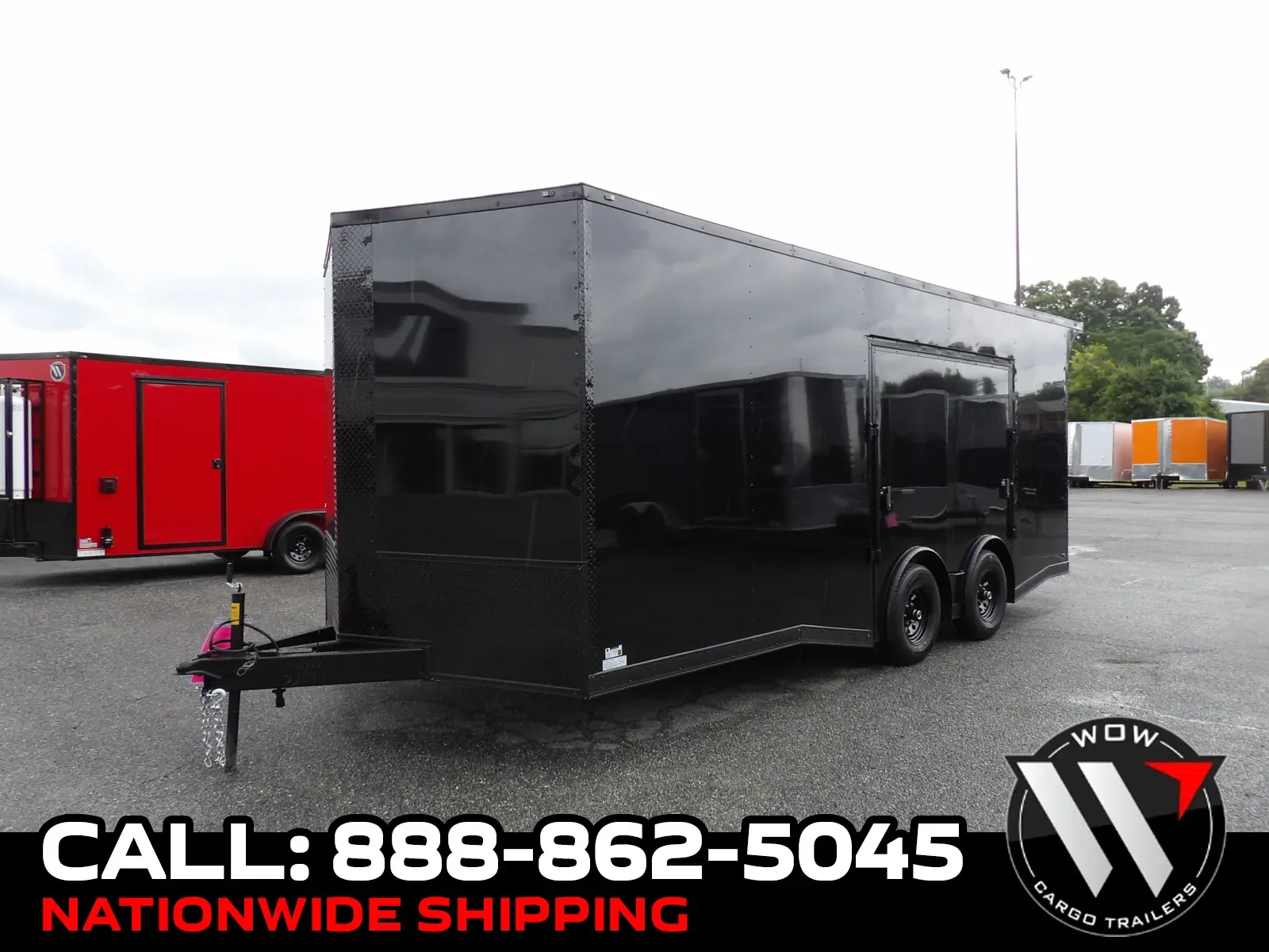 Black 2026 Steel Pines Cargo 8.5X20 Custom for sale in Cochran, GA