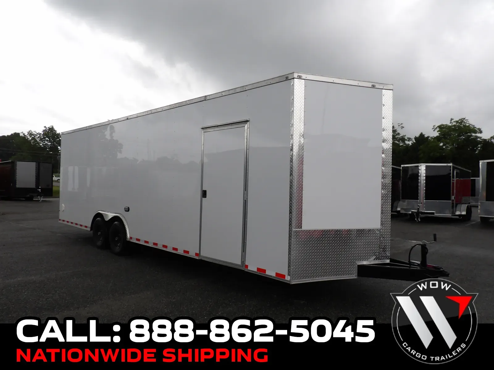 White 2026 Maximum Cargo 8.5X26 TA Custom for sale in Cochran, GA