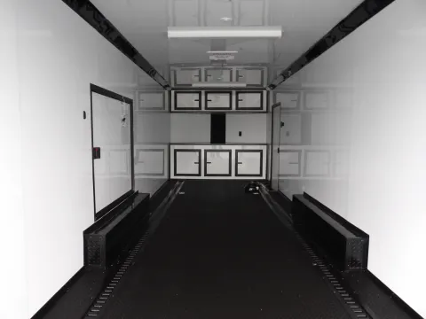 Another view of 2026 Hook & Line Cargo 8.5x24 TA for sale in Cochran, GA at WOW Cargo Trailers