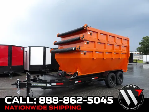 Orange 2026 Steel Pines Cargo 14' Roll Off Bin for sale in Cochran, GA