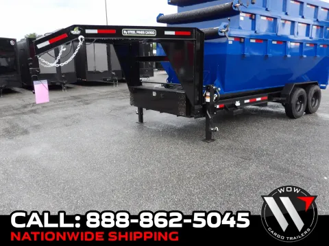 Black 2026 Steel Pines Cargo 16' GN Roll Off Trailer for sale in Cochran, GA