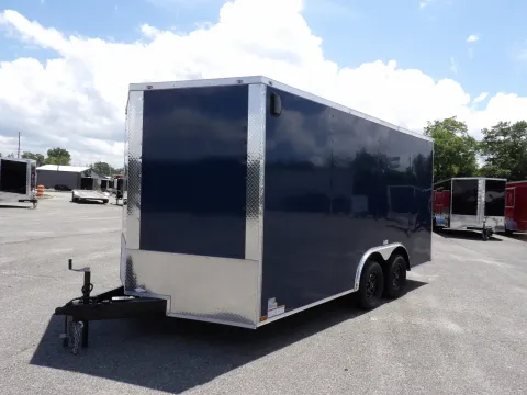 Another view of 2026 Hook & Line Cargo 8.5X16 TA Custom for sale in Cochran, GA at WOW Cargo Trailers