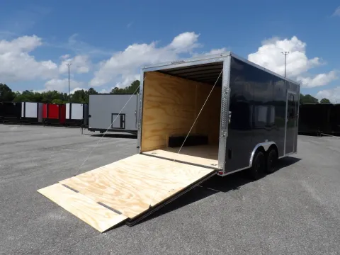 More photos of 2026 Hook & Line Cargo 8.5X16 TA Custom at WOW Cargo Trailers, GA