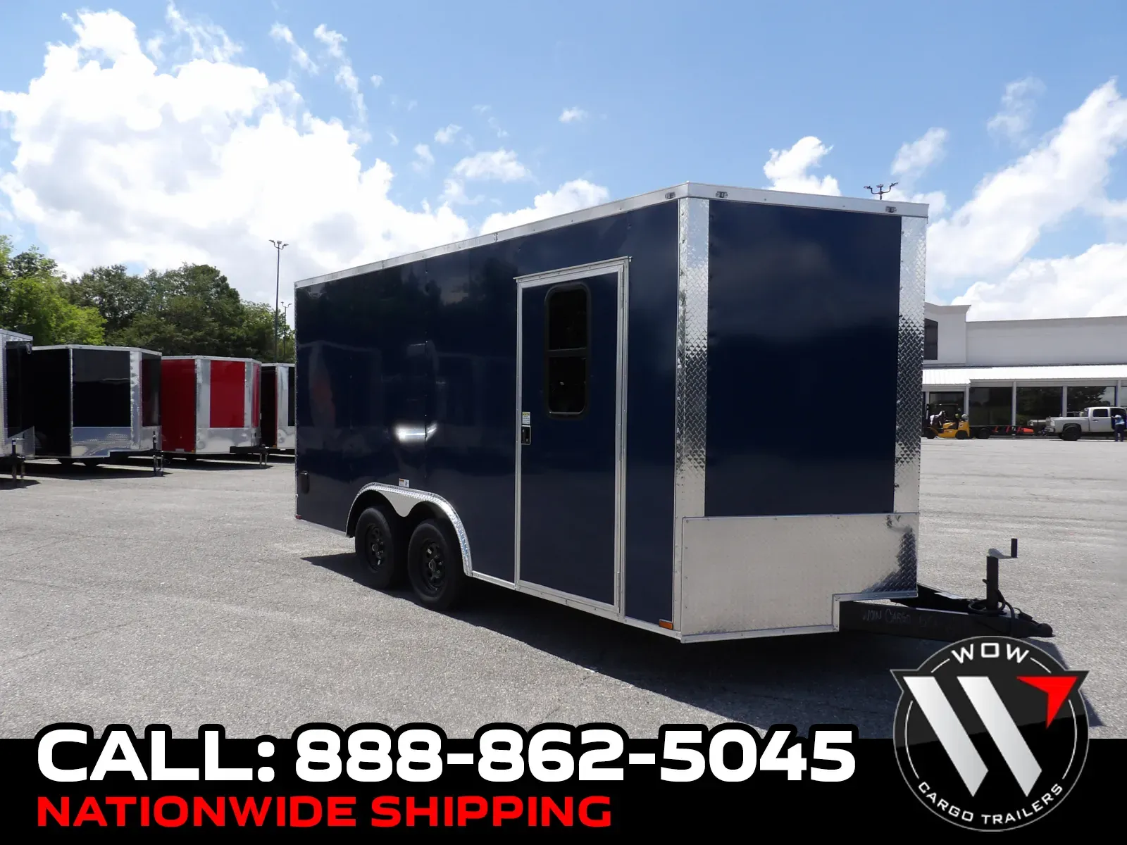 Blue 2026 Hook & Line Cargo 8.5X16 TA Custom for sale in Cochran, GA
