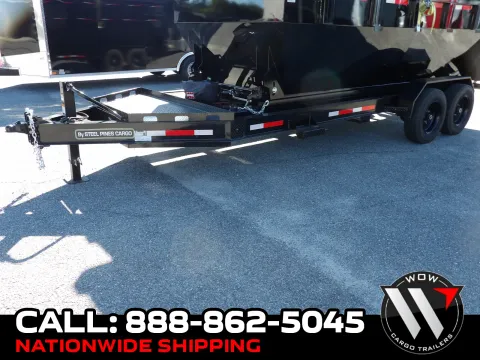 Black 2026 Steel Pines Cargo 16' BP Roll Off Trailer for sale in Cochran, GA