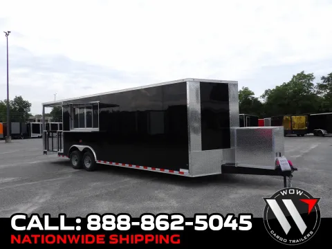 Black 2026 Diamond Cargo 8.5X26 BBQ Custom for sale in Cochran, GA