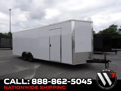 White 2026 Maximum Cargo 8.5X24 TA Custom for sale in Cochran, GA