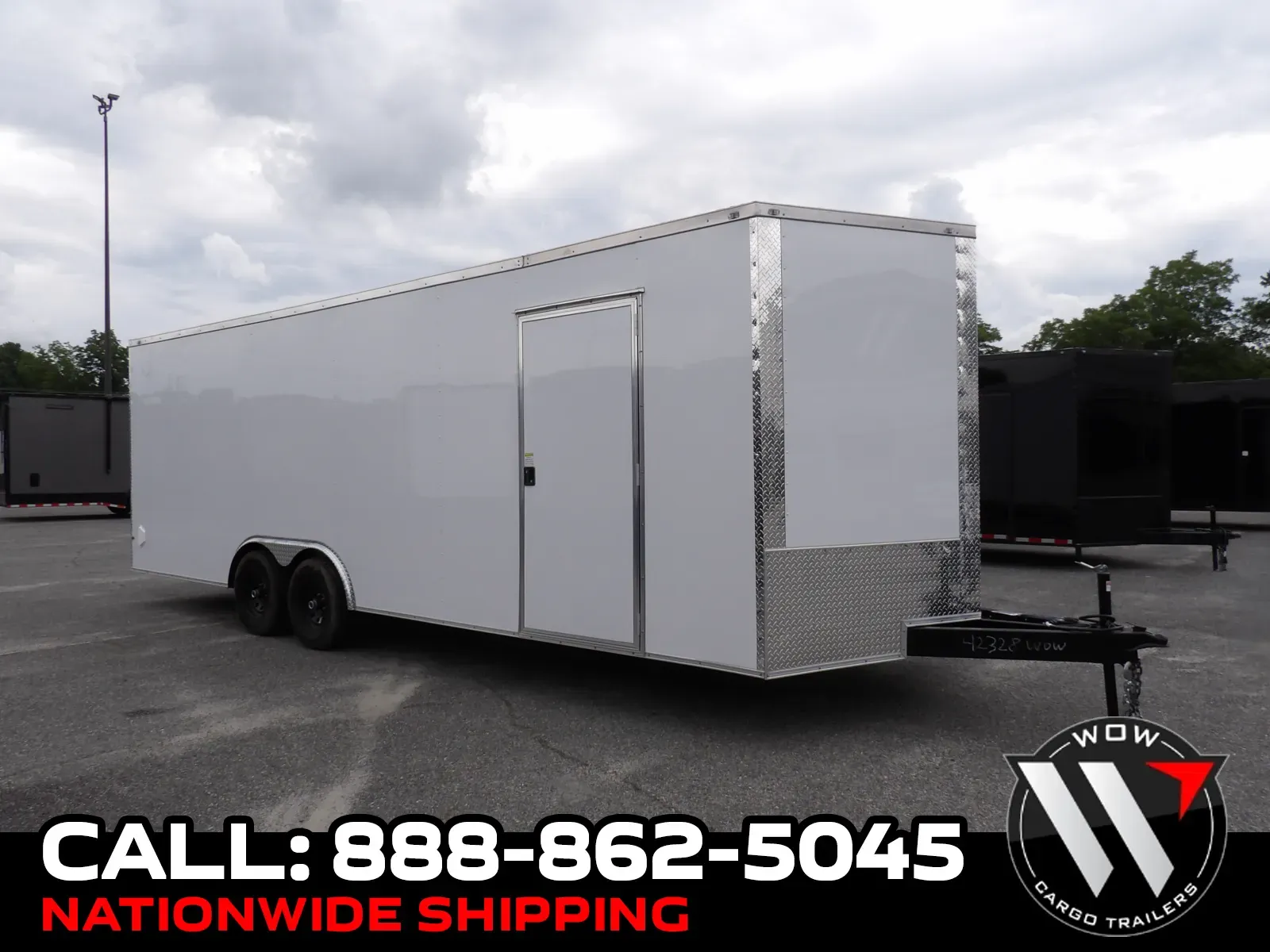 White 2026 Maximum Cargo 8.5X24 TA Custom for sale in Cochran, GA