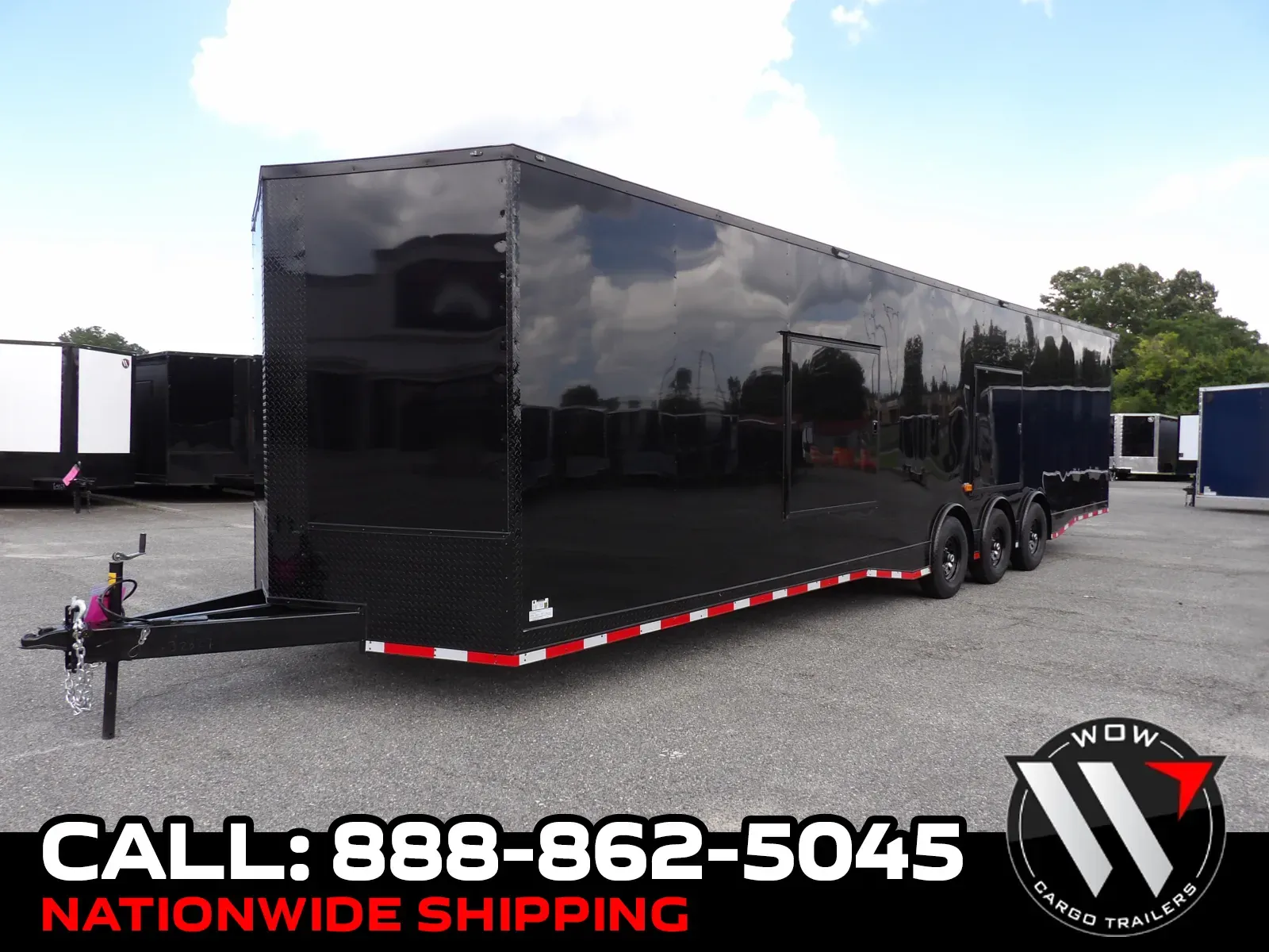 Black 2026 Steel Pines Cargo 8.5X36 Custom for sale in Cochran, GA