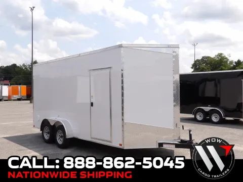 White 2026 Seed Cargo 7X16 TA Custom for sale in Cochran, GA