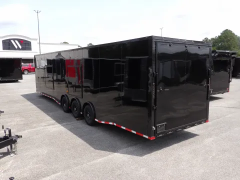 Another view of 2026 Steel Pines Cargo 8.5X36 Custom for sale in Cochran, GA at WOW Cargo Trailers