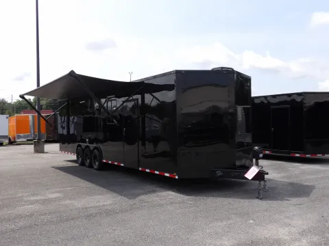 Another view of 2026 Hook & Line Cargo 8.5X32 Custom Race for sale in Cochran, GA at WOW Cargo Trailers