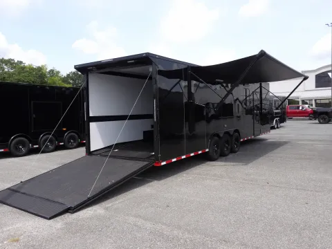 More photos of 2026 Hook & Line Cargo 8.5X32 Custom Race at WOW Cargo Trailers, GA