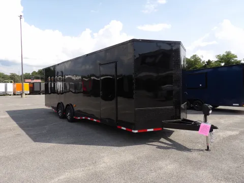 Another view of 2026 Steel Pines Cargo 8.5X28 TA for sale in Cochran, GA at WOW Cargo Trailers