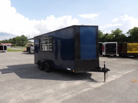 Another view of 2026 Diamond Cargo 7X16 Con Custom for sale in Cochran, GA at WOW Cargo Trailers