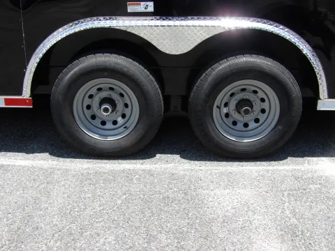 Another view of 2026 Hook & Line Cargo 8.5X32 Custom for sale in Cochran, GA at WOW Cargo Trailers