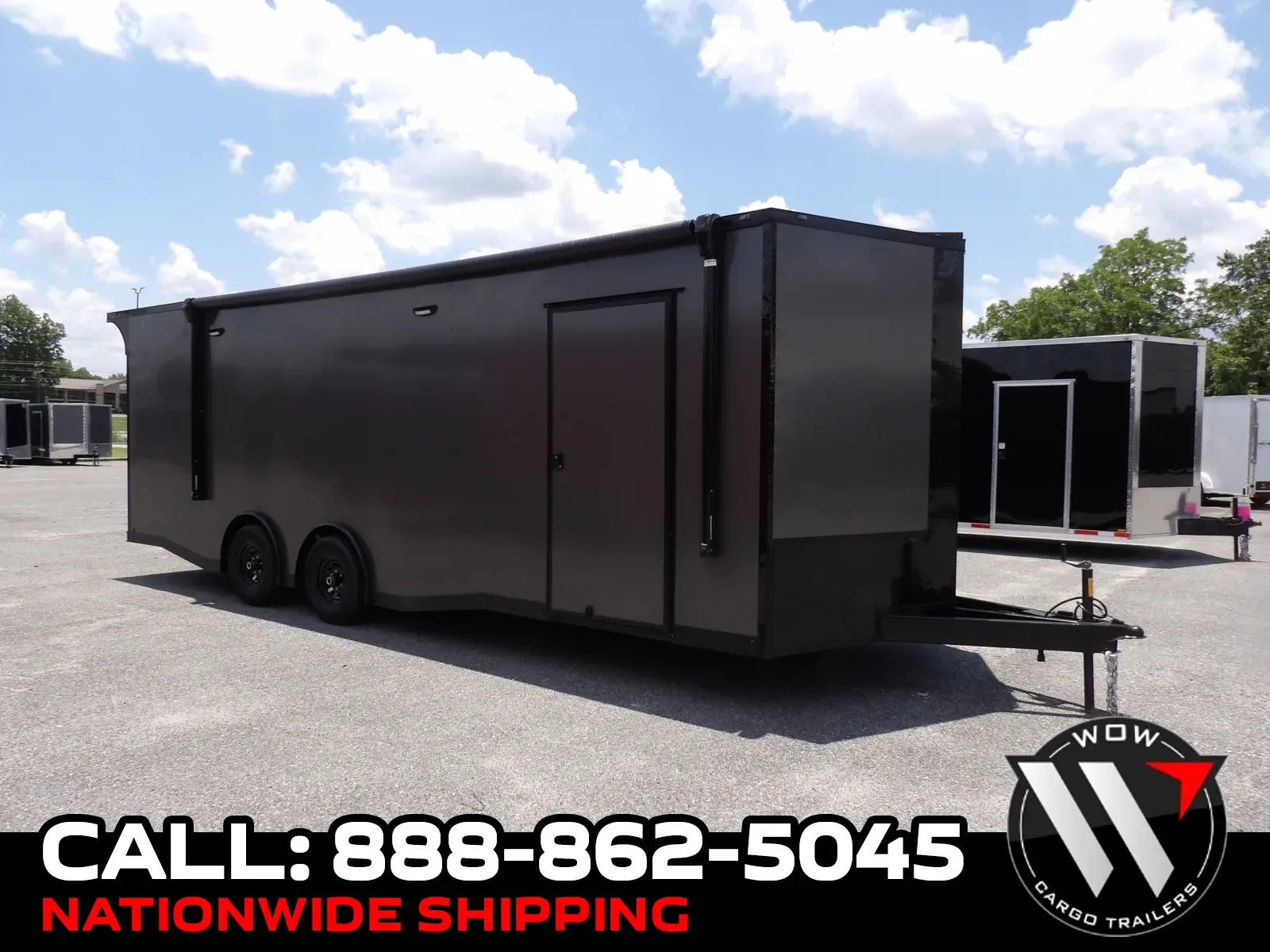 Black 2026 Steel Pines Cargo 8.5X24 TA Custom for sale in Cochran, GA