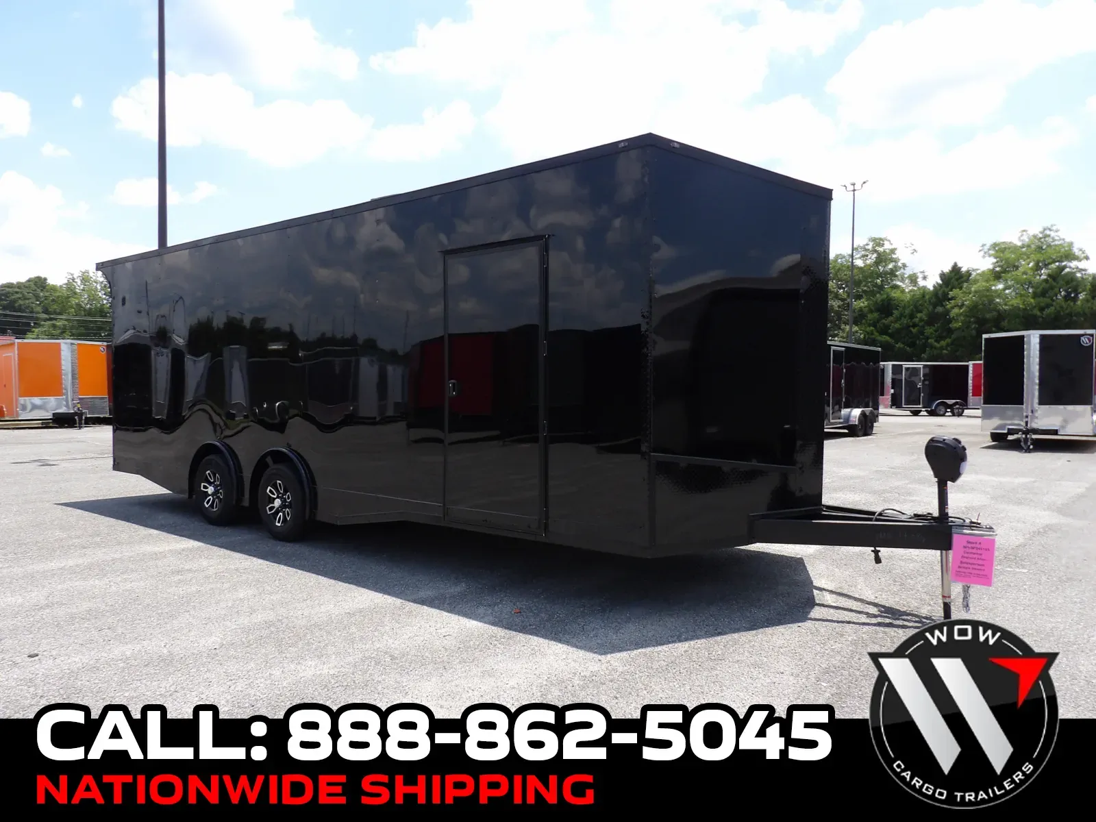 Black 2026 Steel Pines Cargo 8.5X24 Custom Race for sale in Cochran, GA