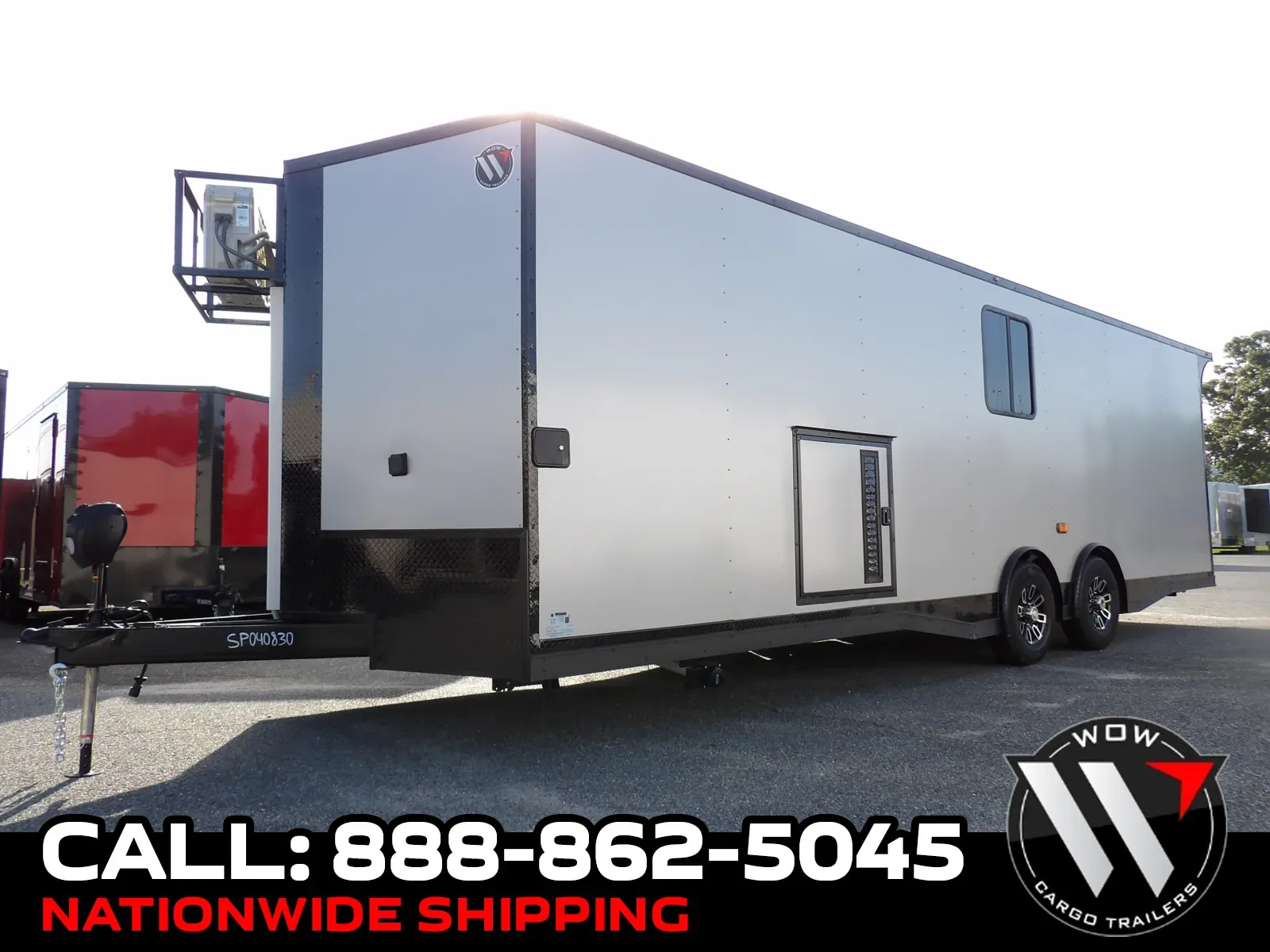 Black 2026 Steel Pines Cargo 8.5X28 Custom Race for sale in Cochran, GA