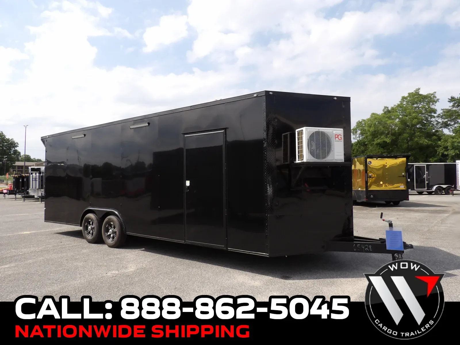 Black 2026 South GA Cargo 8.5X24 Custom Race for sale in Cochran, GA