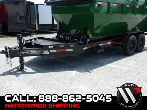 Black 2026 Steel Pines Cargo 14' BP Roll Off Trailer for sale in Cochran, GA