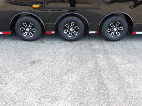 Another view of 2026 Steel Pines Cargo 8.5X32 Custom Race for sale in Cochran, GA at WOW Cargo Trailers