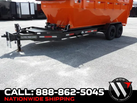 Black 2026 Steel Pines Cargo 16' BP Roll Off Trailer for sale in Cochran, GA