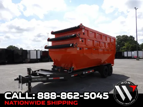 Orange 2026 Steel Pines Cargo 16' Roll Off Bin for sale in Cochran, GA
