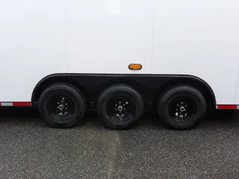 Another view of 2026 Steel Pines Cargo 8.5x36 Custom Race for sale in Cochran, GA at WOW Cargo Trailers