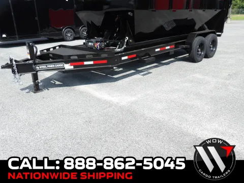 Black 2026 Steel Pines Cargo 16' BP Roll Off Trailer for sale in Cochran, GA