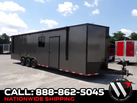 Black 2026 Steel Pines Cargo 8.5X30 Custom Race for sale in Cochran, GA