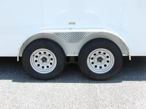 Another view of 2026 Seed Cargo 7X16 TA Custom for sale in Cochran, GA at WOW Cargo Trailers