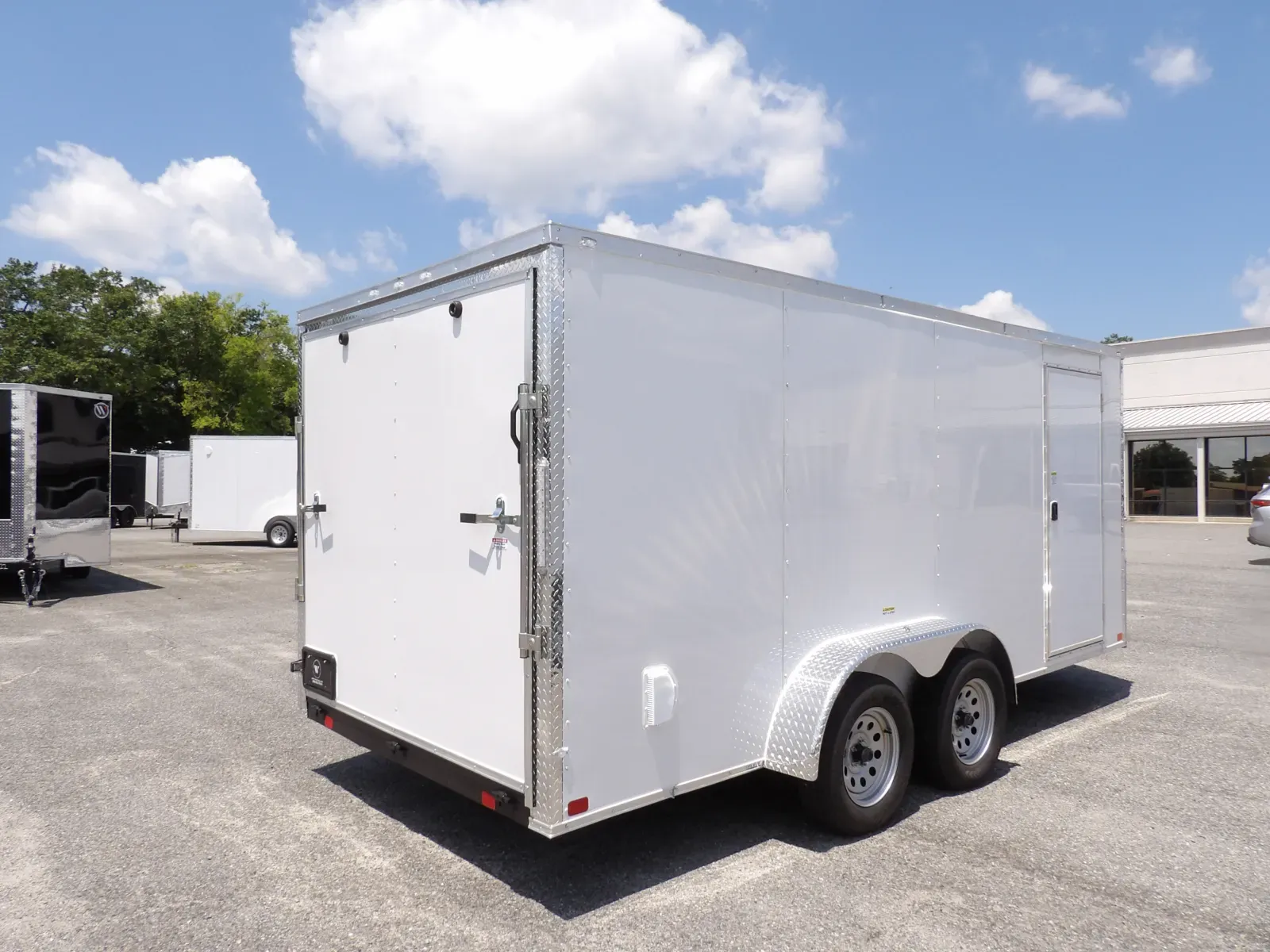 DEFLOW TW TWIN+1 TRAILER 箱なし 2026 Seed Cargo 7X16 TA Custom for sale in Cochran, GA at WOW