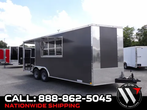 Gray 2026 Diamond Cargo 8.5X20 BBQ Custom for sale in Cochran, GA