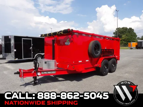 Red 2026 Steel Pines Cargo 7X14X2 for sale in Cochran, GA