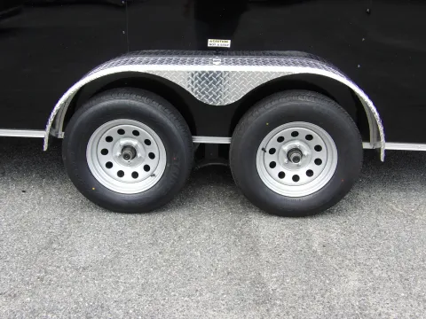 Another view of 2026 Seed Cargo 7X16 TA Custom for sale in Cochran, GA at WOW Cargo Trailers