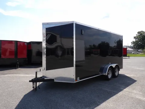 Photos of 2026 Seed Cargo 7X16 TA S1 for sale in Cochran, GA at WOW Cargo Trailers