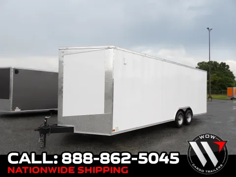 White 2026 Seed Cargo 8.5X24 TA Custom for sale in Cochran, GA