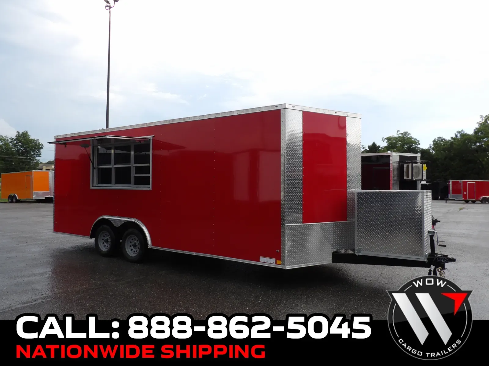 Red 2026 Diamond Cargo 8.5X20 Con Custom for sale in Cochran, GA