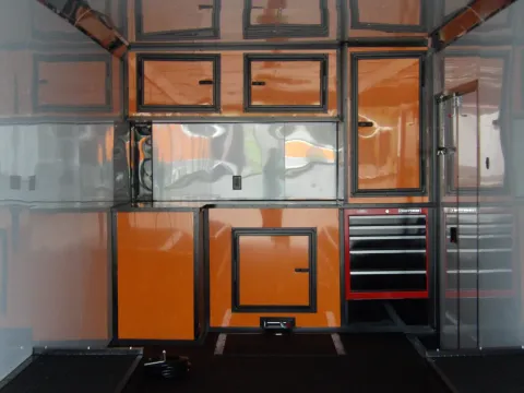 More photos of 2026 Hook & Line Cargo 8.5X28 Custom Race at WOW Cargo Trailers, GA