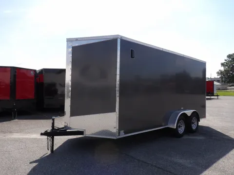 Photos of 2026 Seed Cargo 7X16 TA S1 for sale in Cochran, GA at WOW Cargo Trailers