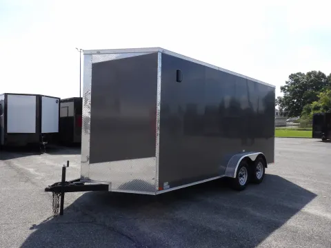 Photos of 2026 Seed Cargo 7X16 TA S1 for sale in Cochran, GA at WOW Cargo Trailers