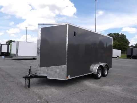 Photos of 2026 Seed Cargo 7X16 TA S1 for sale in Cochran, GA at WOW Cargo Trailers