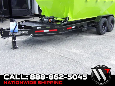 Black 2026 Steel Pines Cargo 14' BP Roll Off Trailer for sale in Cochran, GA
