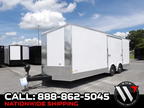 White 2026 Diamond Cargo 8.5X24 Custom Race for sale in Cochran, GA