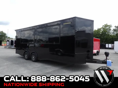 Black 2026 Steel Pines Cargo 8.5X24 Custom Race for sale in Cochran, GA