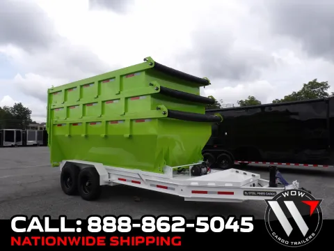 Green 2026 Steel Pines Cargo 14' Roll Off Bin for sale in Cochran, GA